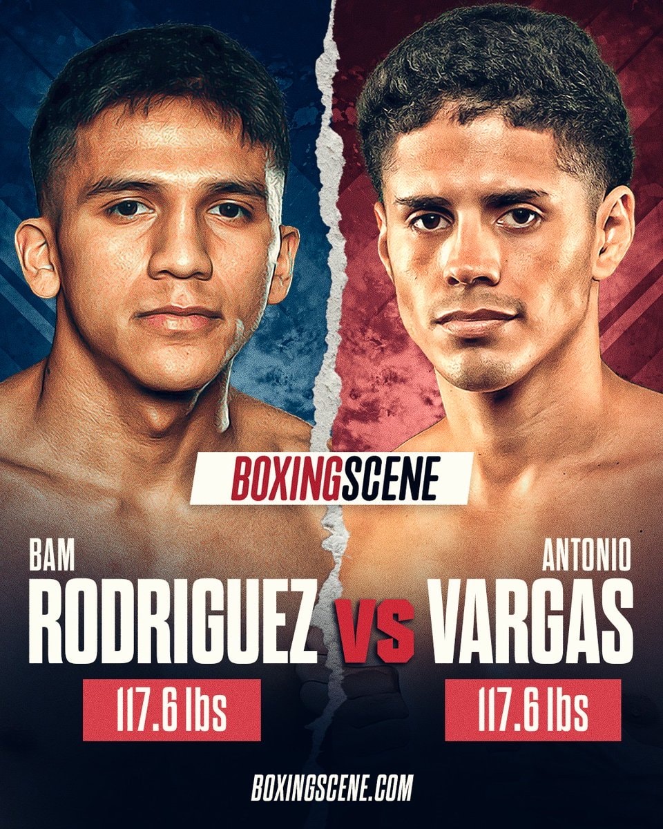 Bam Rodriguez vs Antonio Vargas weigh-in