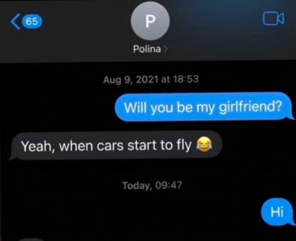 Text message reaction Text message reaction