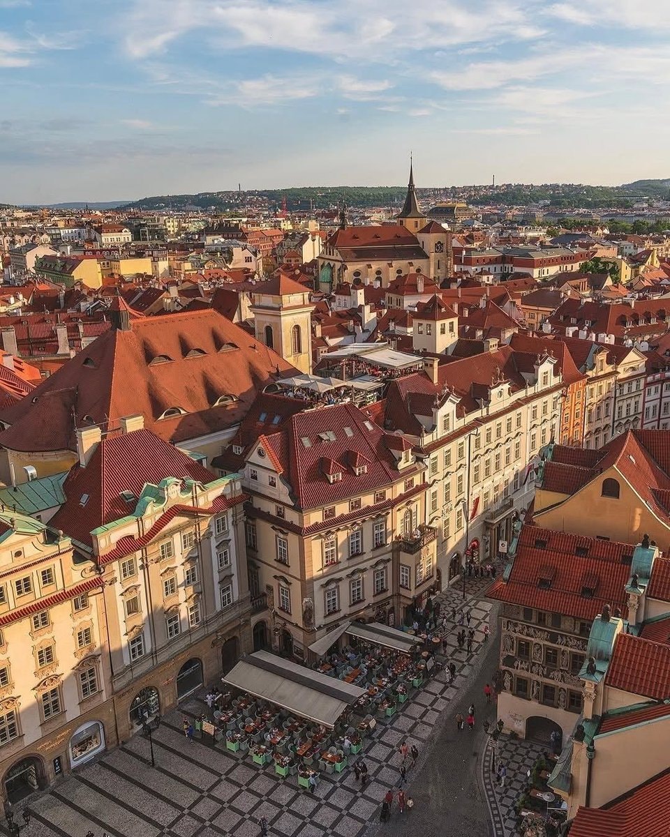 Prague Czech Republic aerial view (photo 2 of 4)