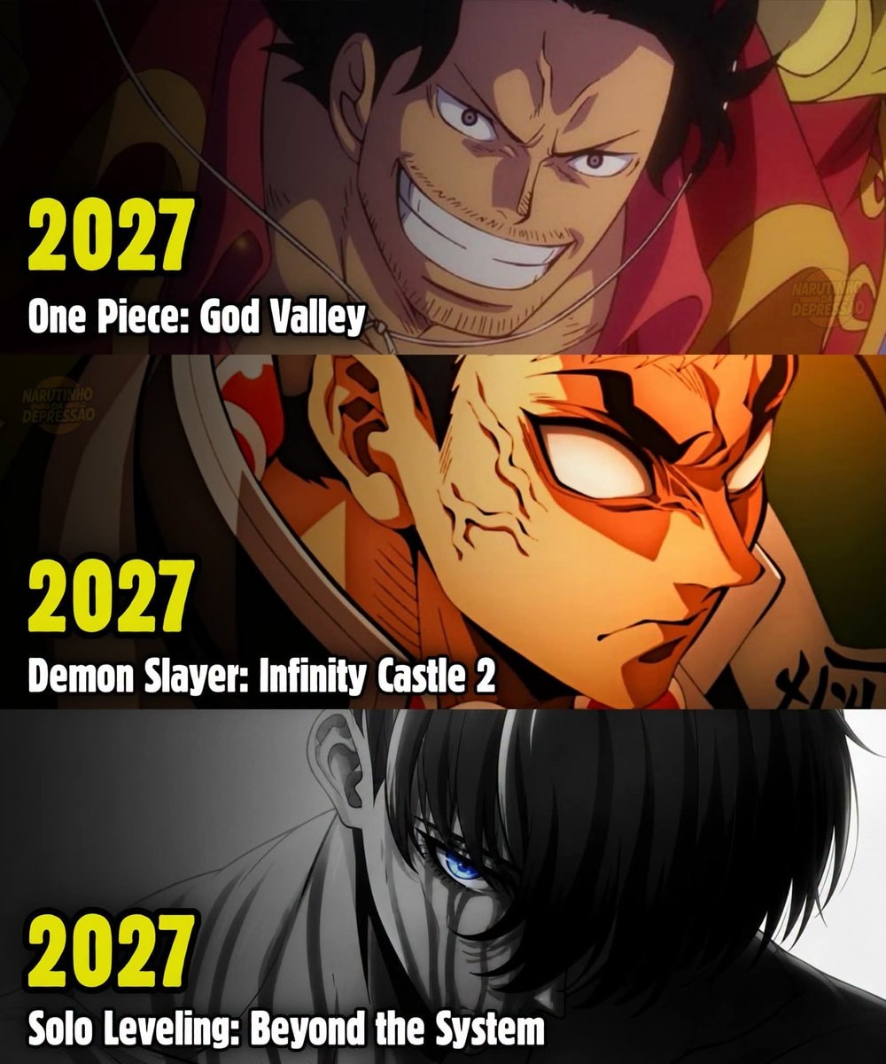 One Piece God Valley Demon Slayer Infinity Castle 2