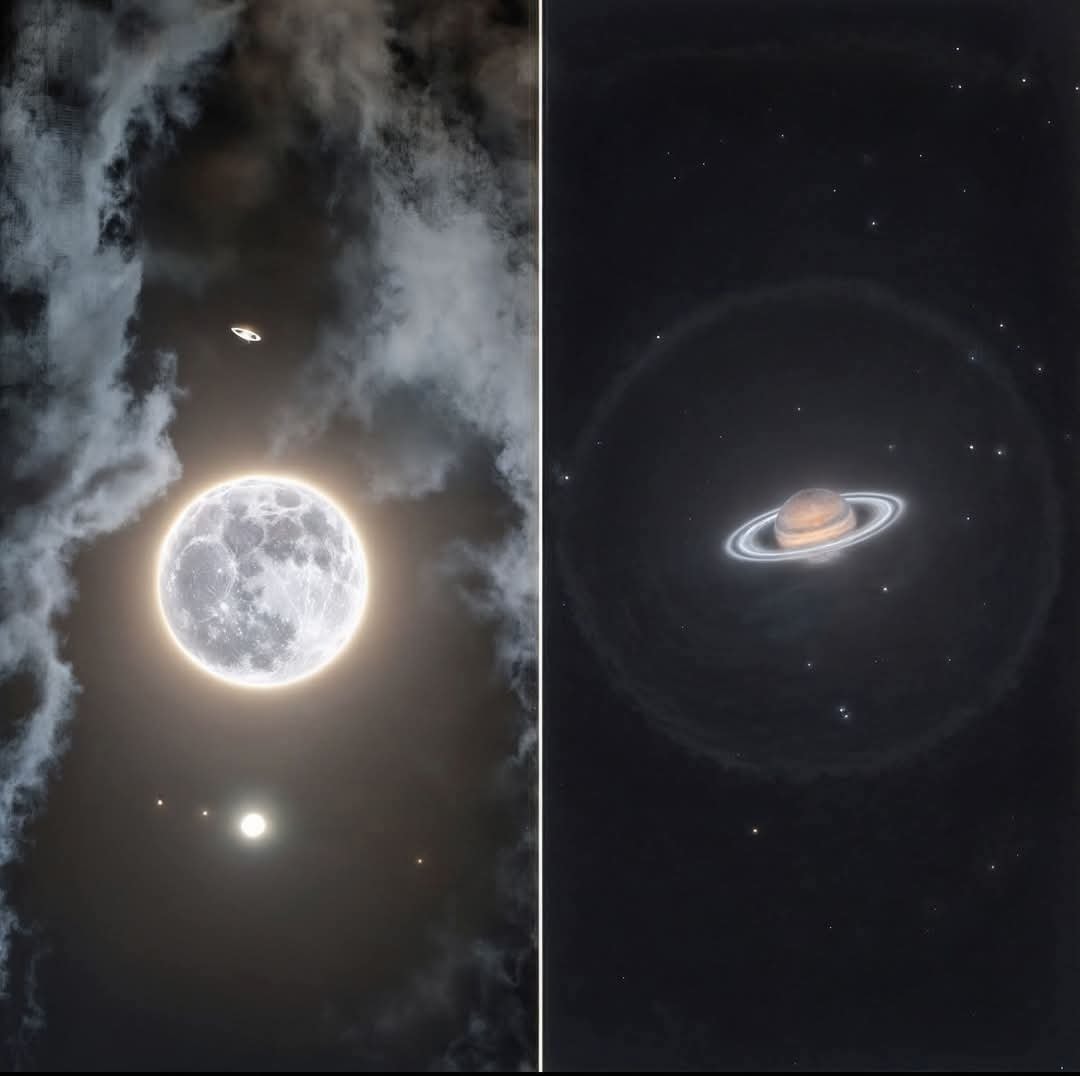 Saturn through high-end Telescope