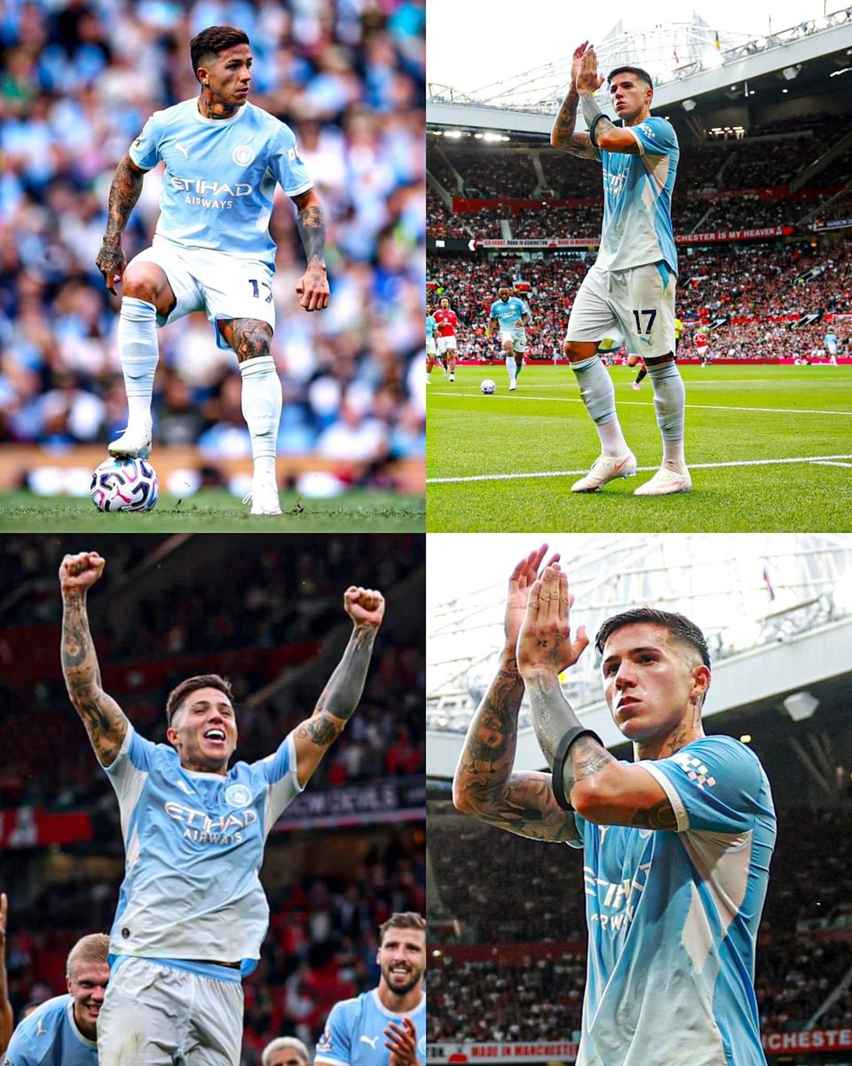 Enzo Fernández Manchester City victory