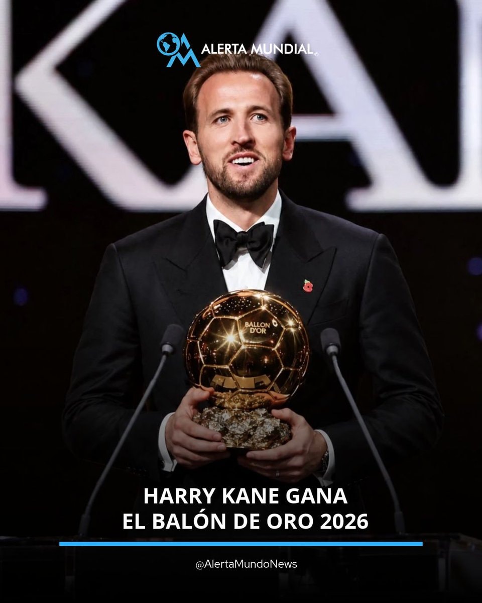 Harry Kane wins 2026 Ballon d'Or Harry Kane wins 2026 Ballon d'Or