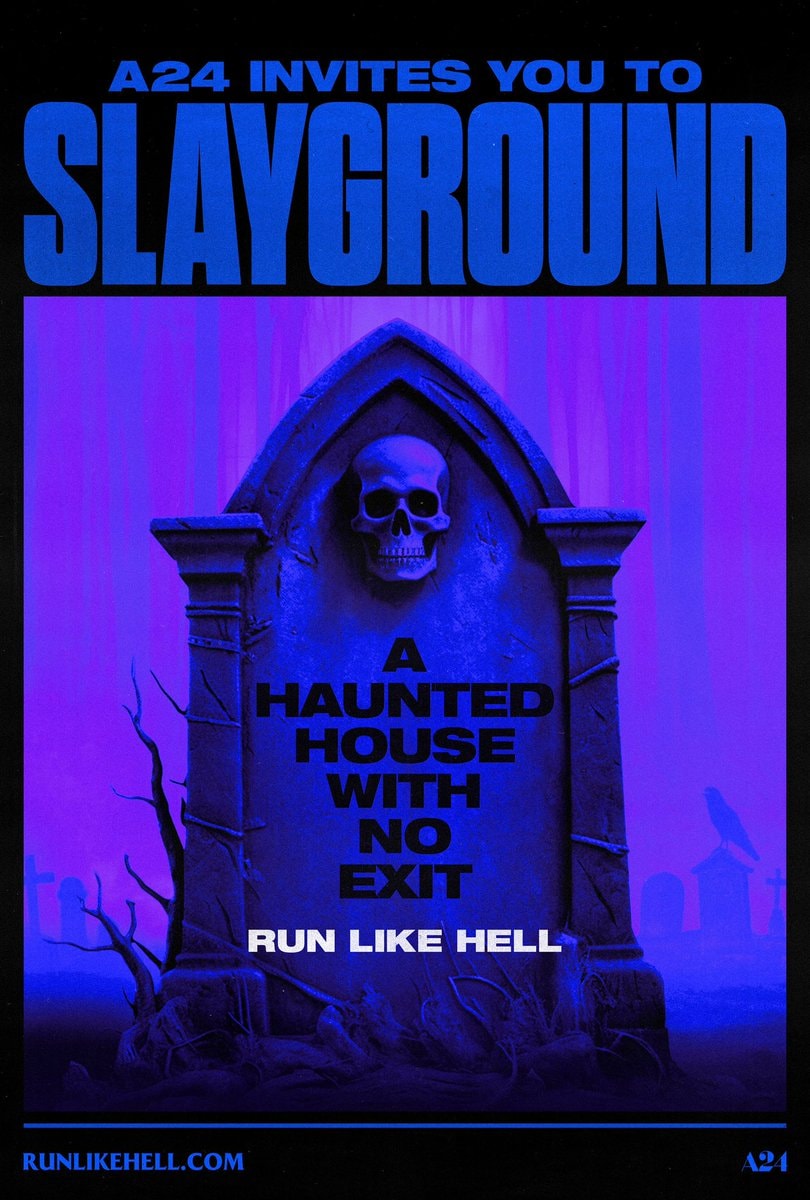 Jeremy Saulnier SLAYGROUND posters