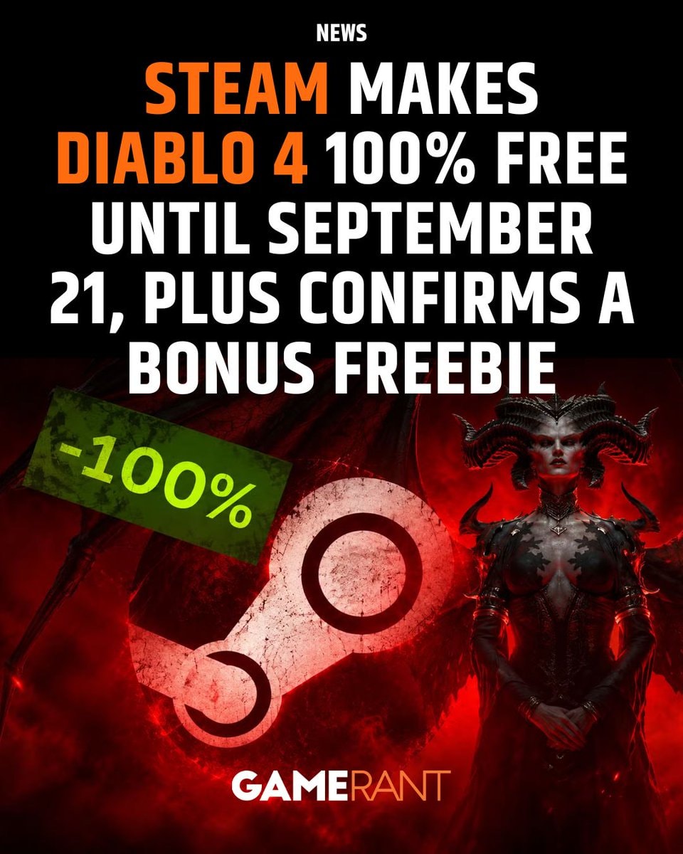 Diablo 4 Steam promotion