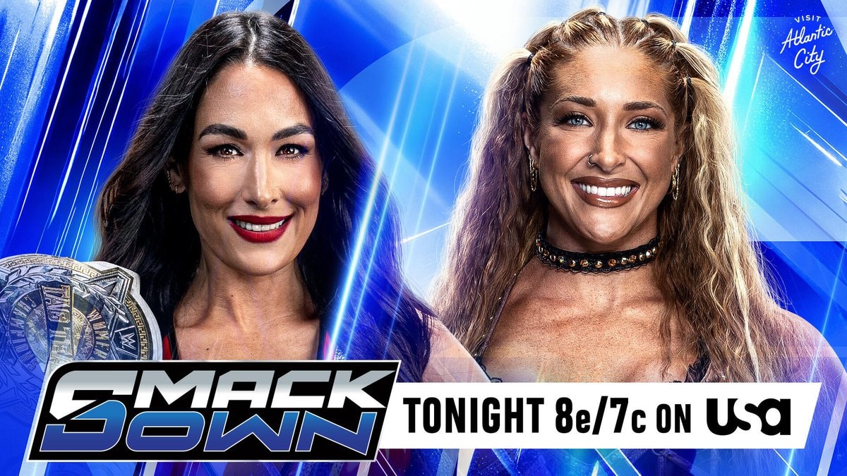 WWE SmackDown card: Brie Bella, Sami Zayn, Rey Fenix (photo 4 of 4)
