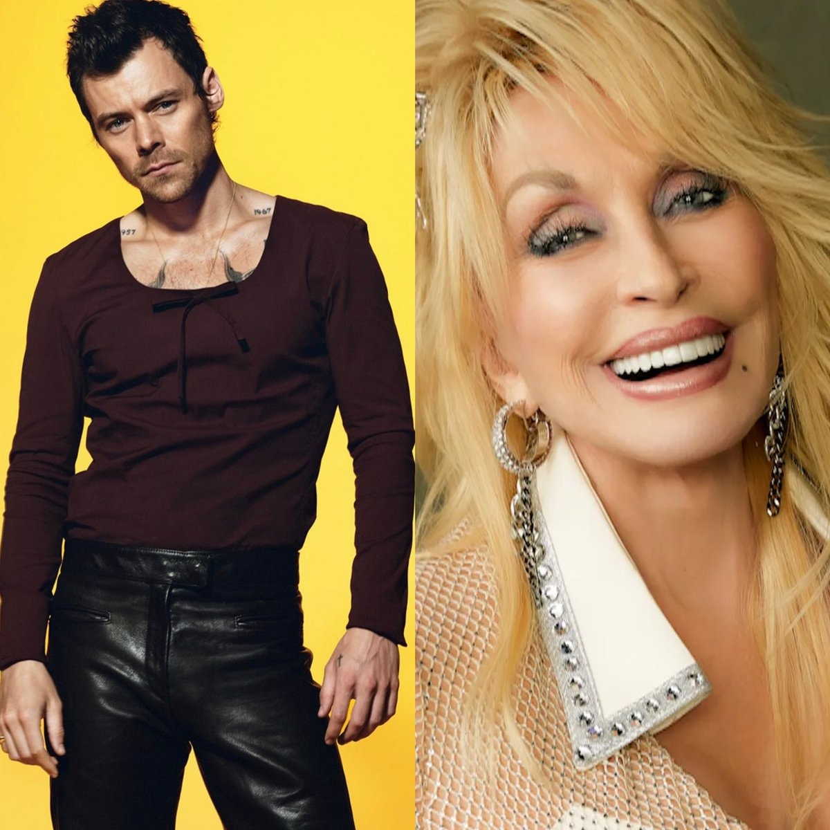 Harry Styles tribute to Dolly Parton NYC Harry Styles tribute to Dolly Parton NYC