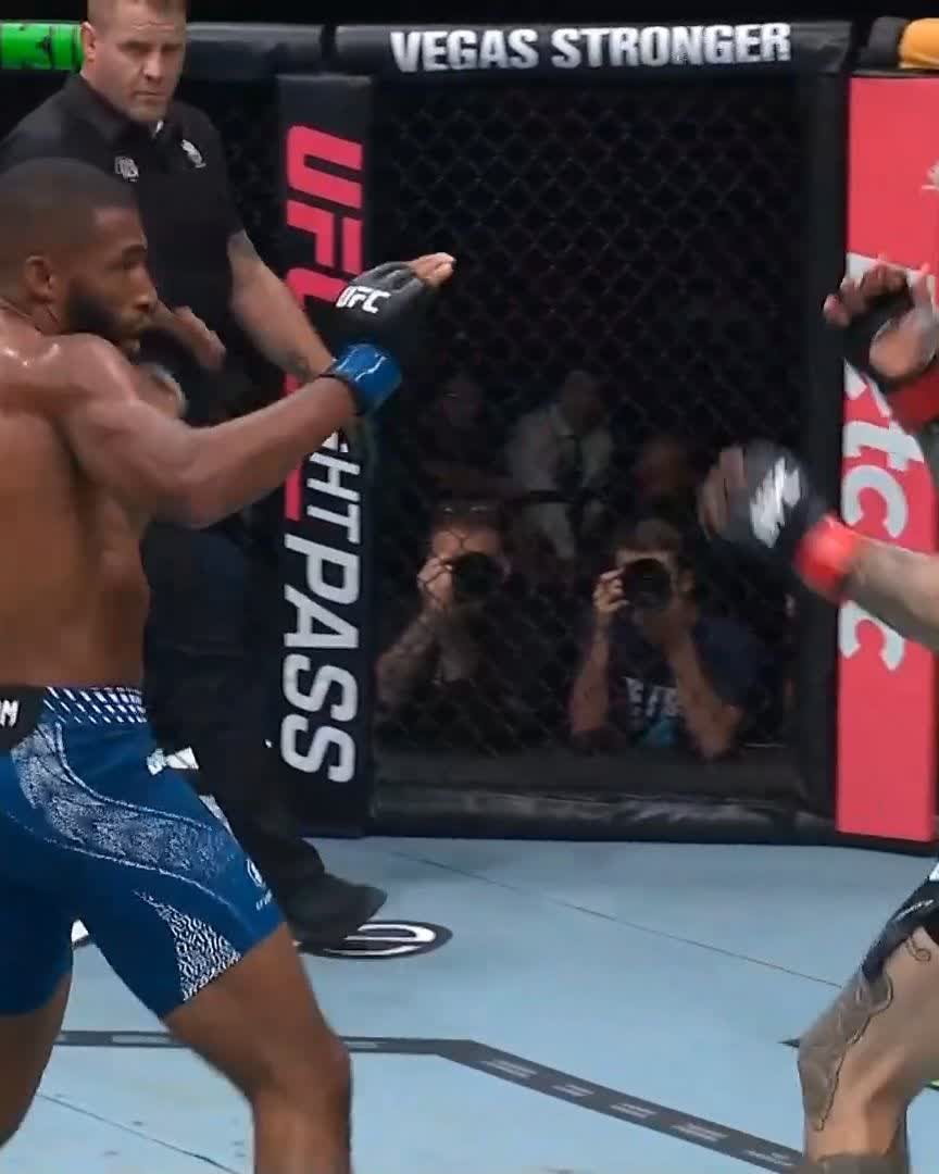 Salahdine Parnasse UFC debut win