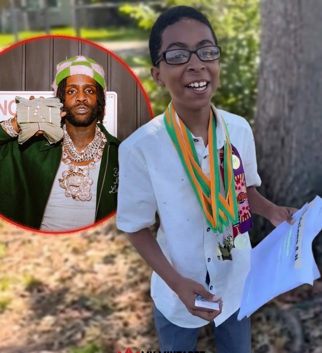 Chief Keef's son academic medals