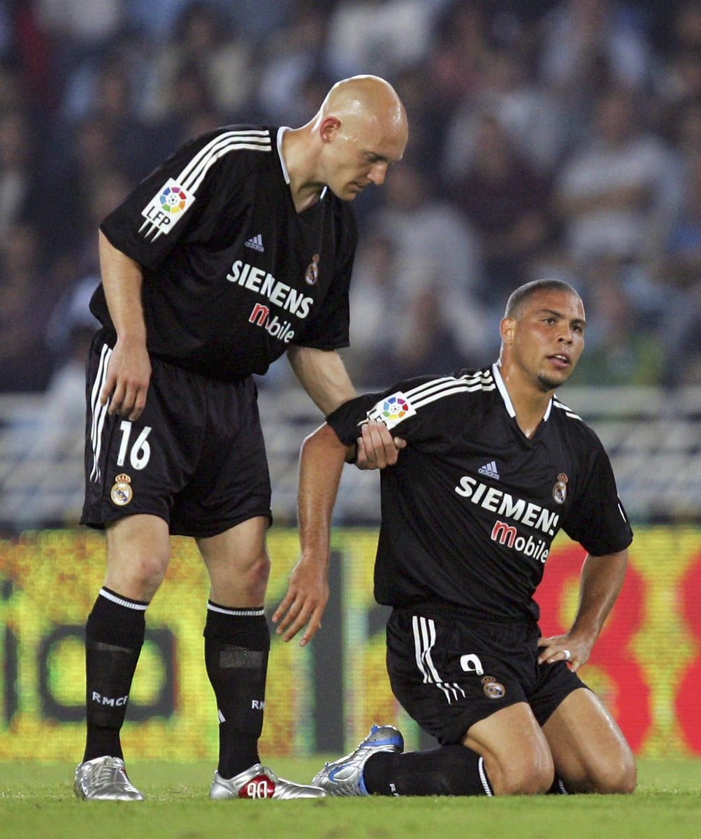 Ronaldo Nazário Thomas Gravesen Real Madrid