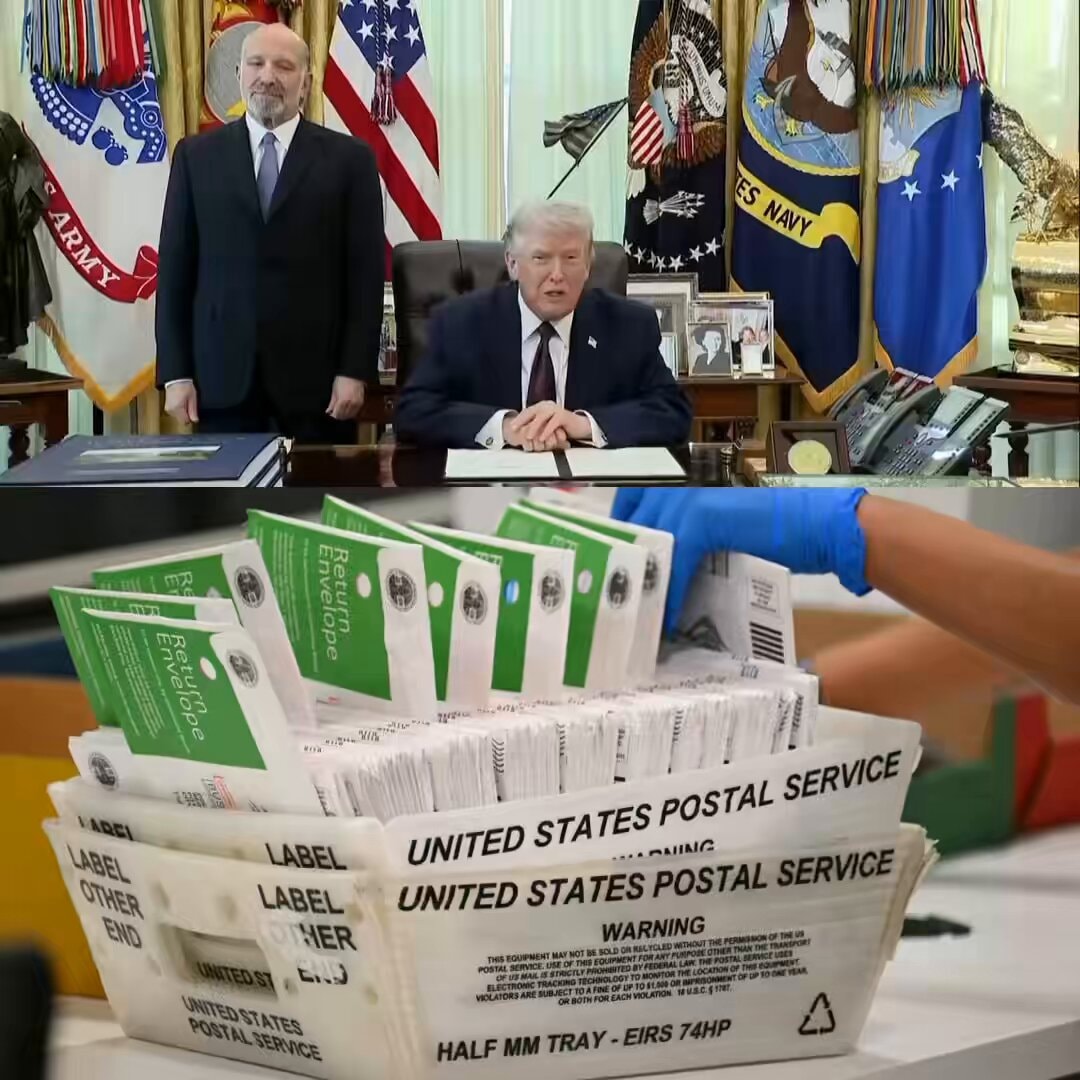 Trump wins court order on mail-in ballots