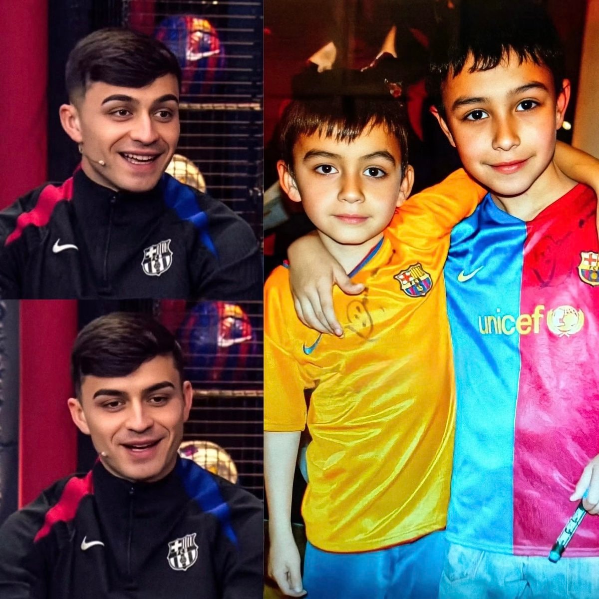 Pedri on his early days at Barcelona
