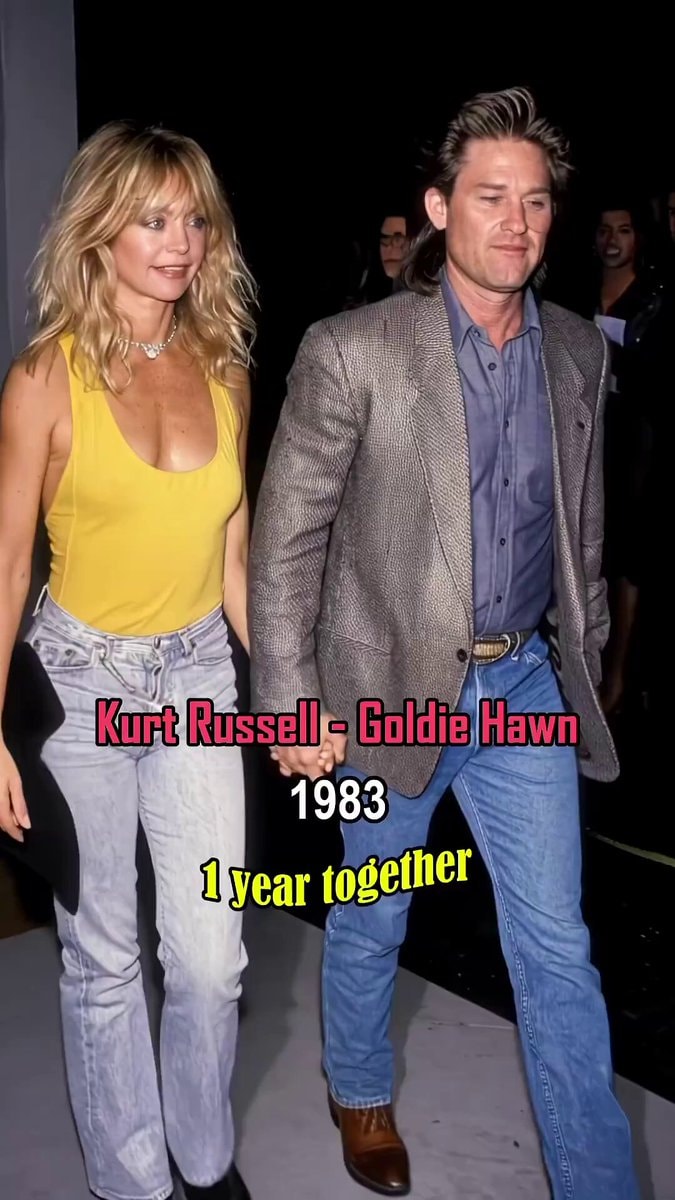 Kurt Russell Goldie Hawn 1983