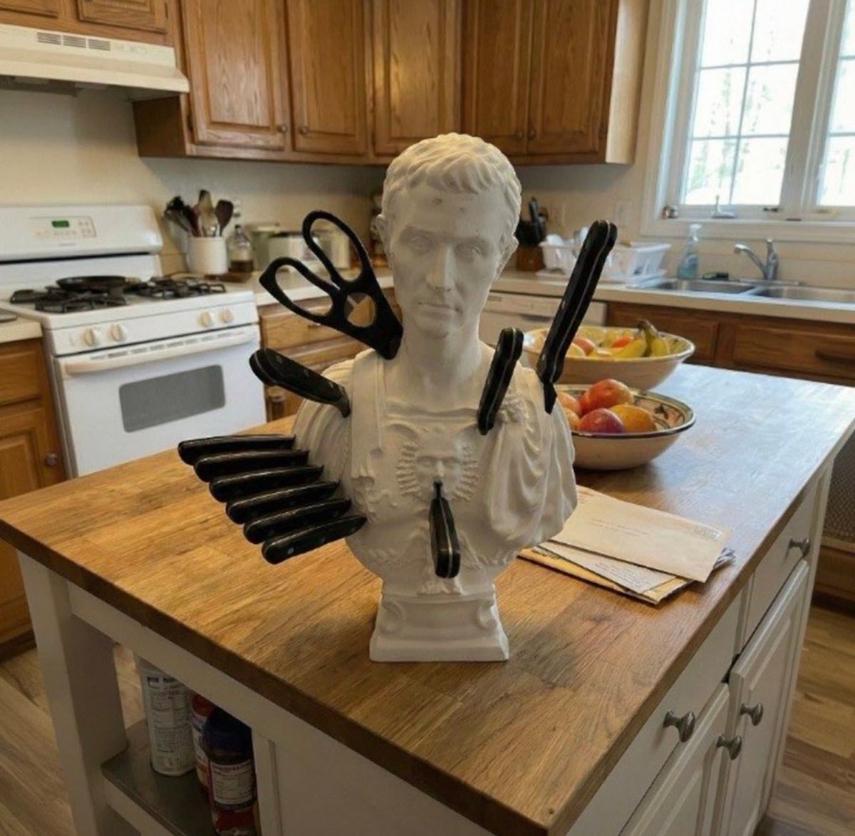 Julius Caesar knife block Julius Caesar knife block