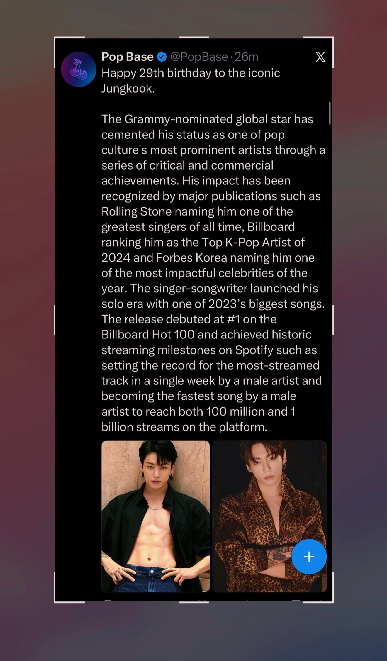 Jungkook 29th birthday celebration