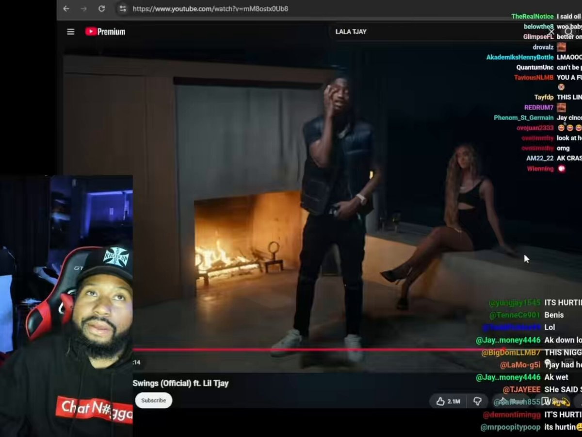 Lil Tjay Swings video featuring Lala Baptiste
