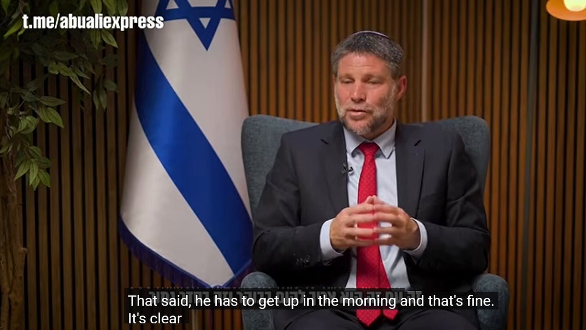 Smotrich on Trump and Israel Smotrich on Trump and Israel