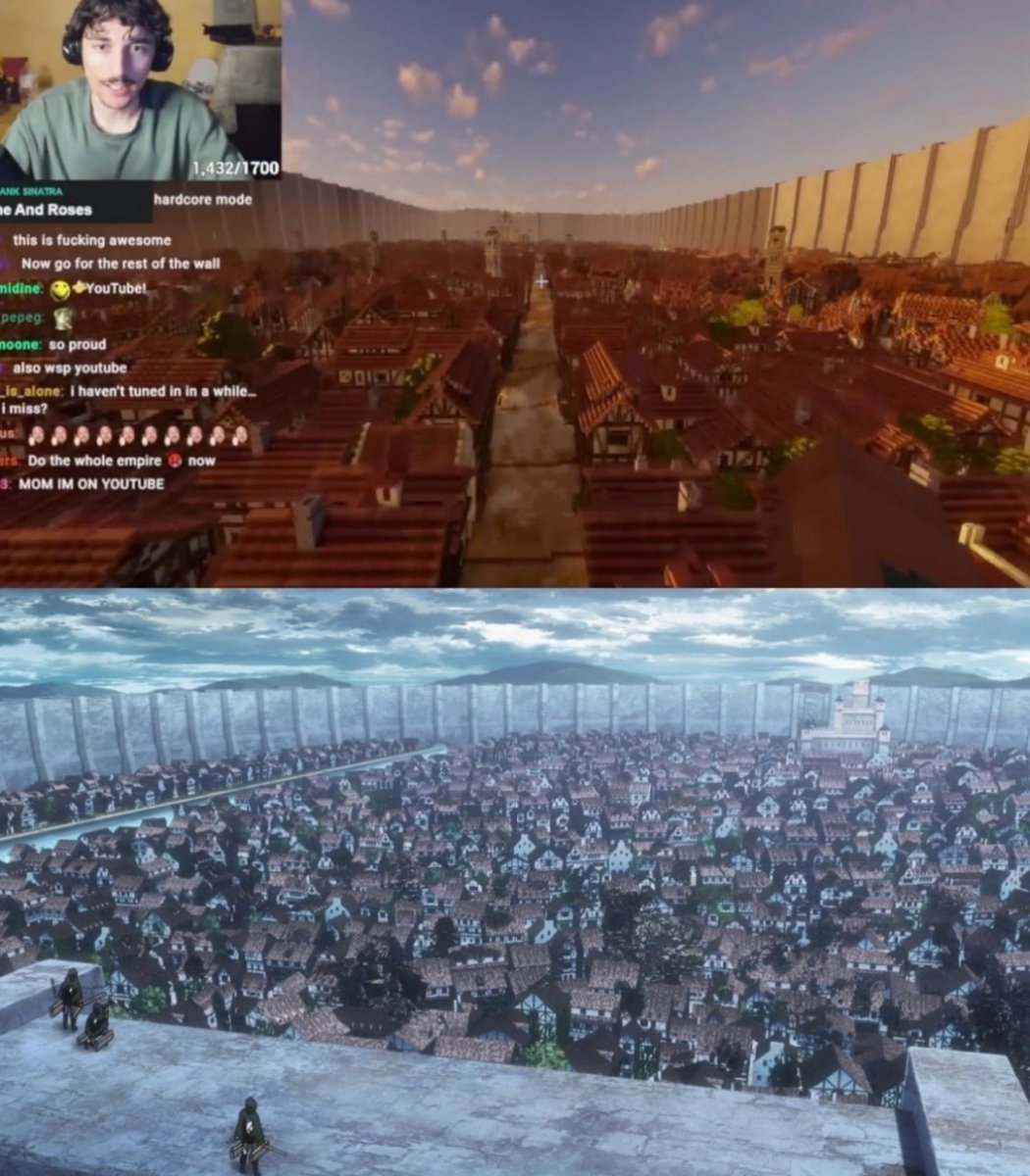 Attack on Titan Shiganshina Minecraft by stan616 (photo 2 of 2)