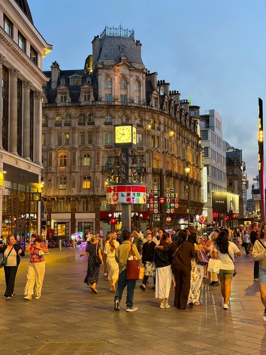 Leicester Square London night Leicester Square London night