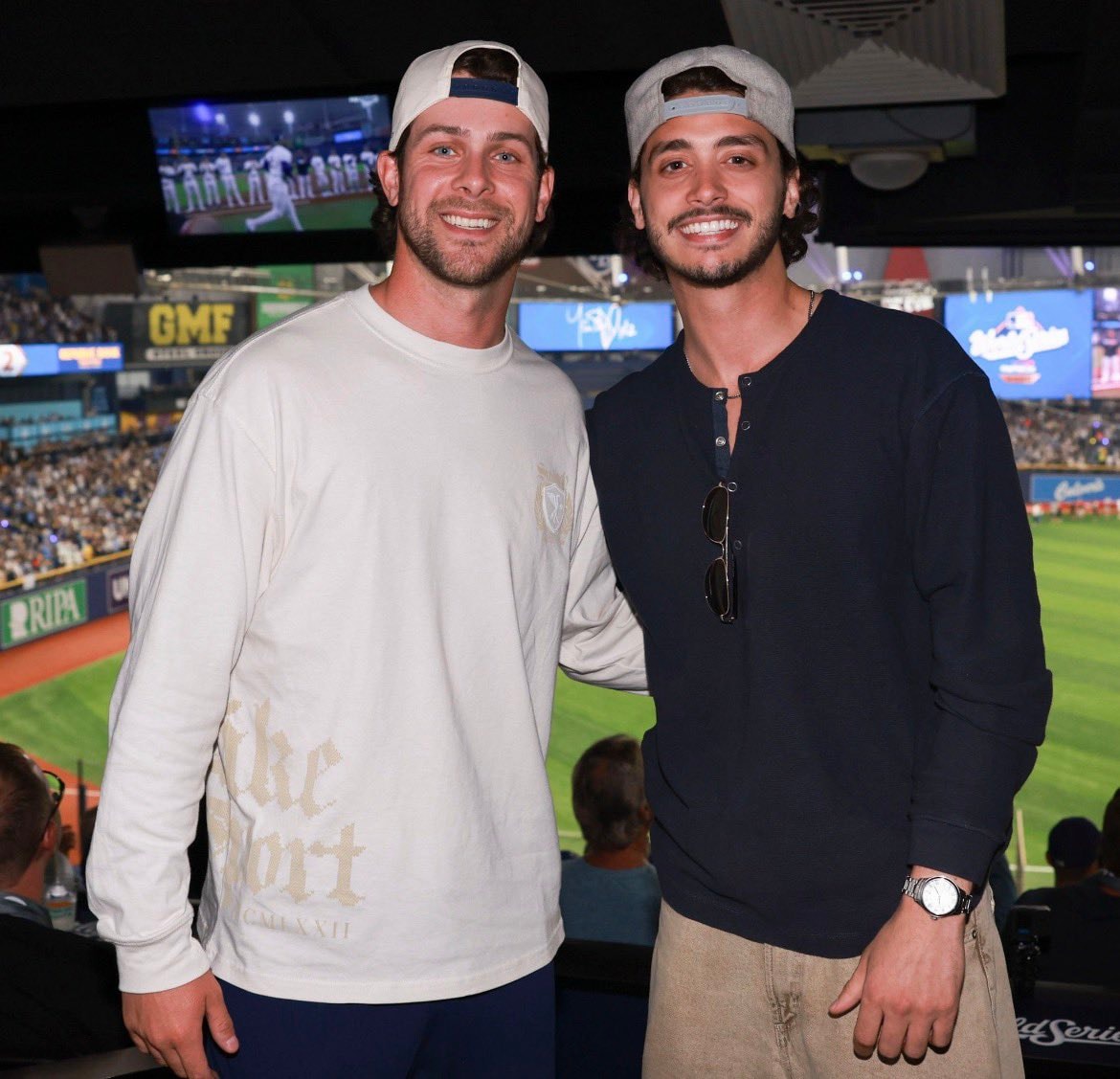 Antonio Cipriano at World Series Game 3