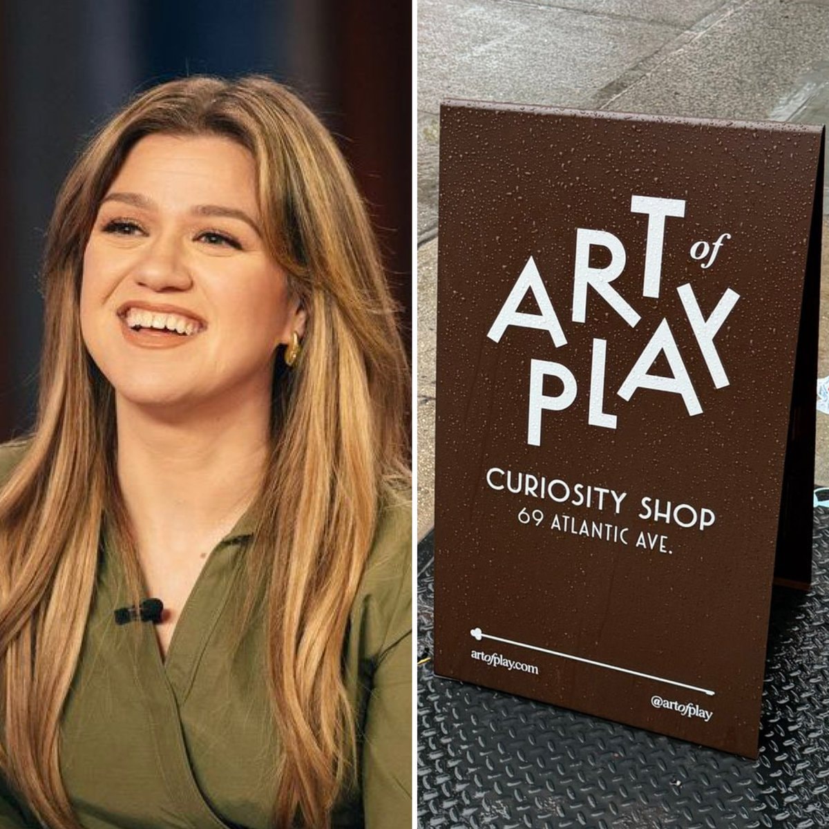 Kelly Clarkson calls out Art of Play
