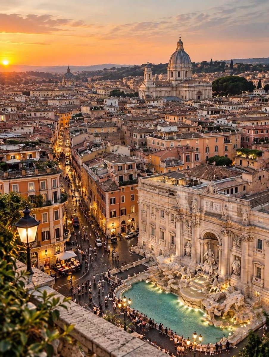 Rome Italy cityscape