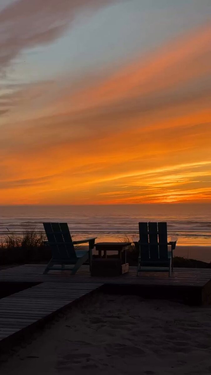 serene beach sunset mood