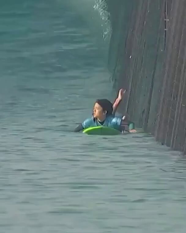 13-year-old surfer