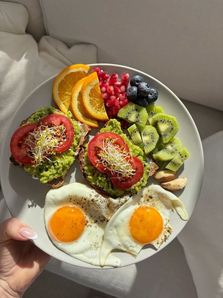 breakfast plate