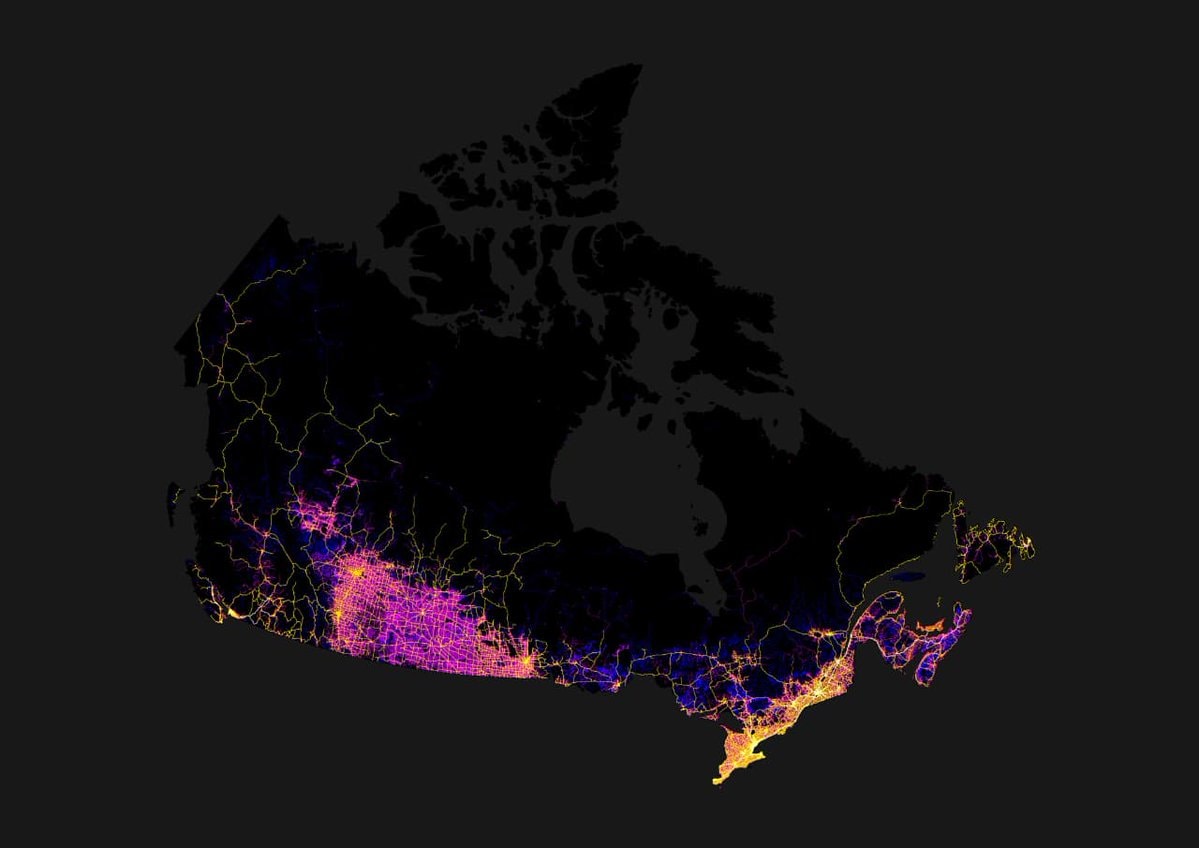 all roads in Canada
