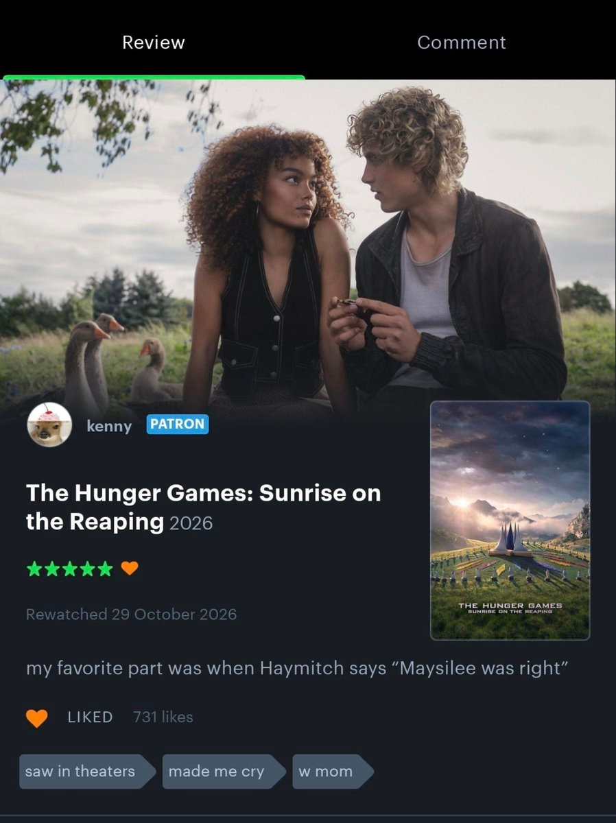Mckenna Grace Hunger Games review
