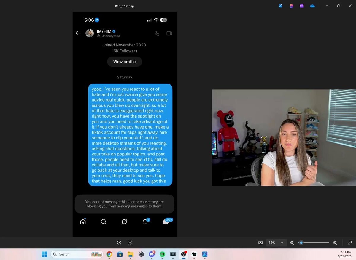 Nadia blocked by Nitro_Camden