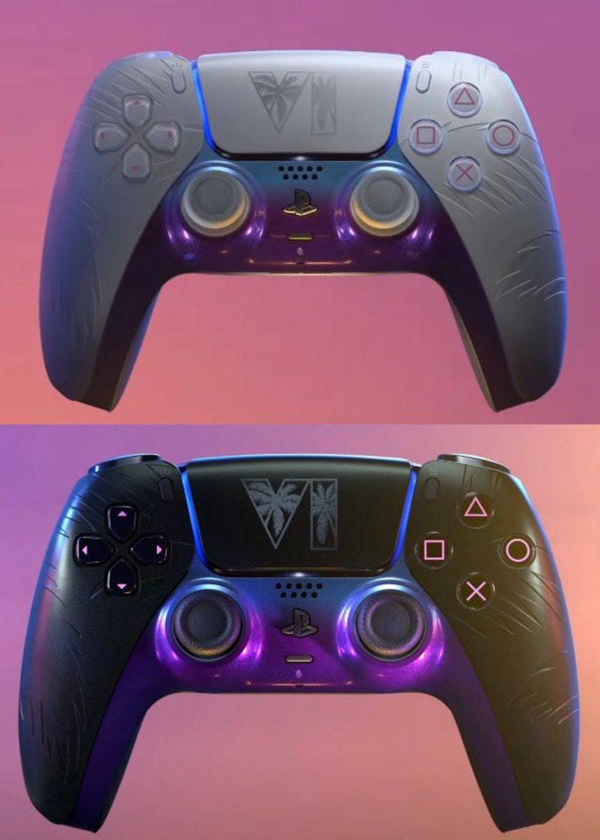 GTA 6 DualSense Wireless Controllers