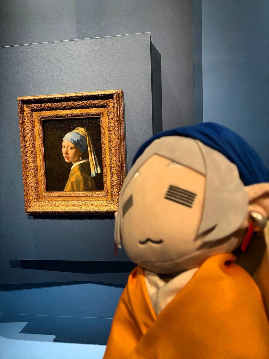 FRIEREN Girl With a Pearl Earring homage
