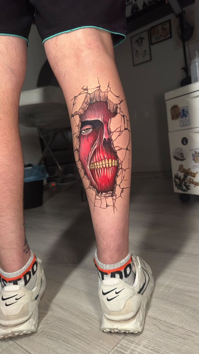 tattoo on calf tattoo on calf