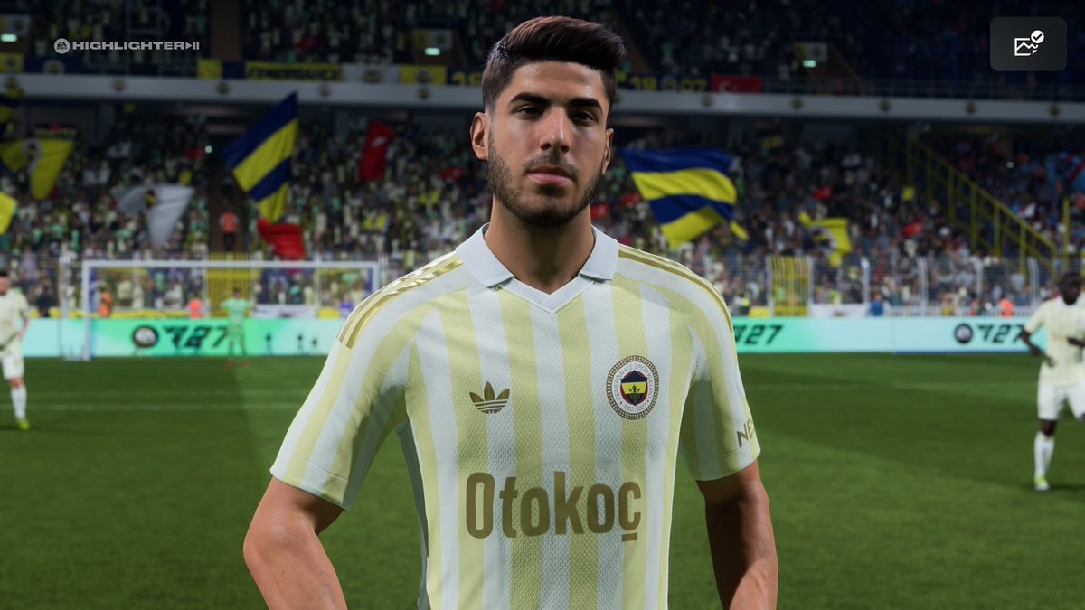 Lukaku Asensio Fenerbahçe away kit (photo 2 of 2)