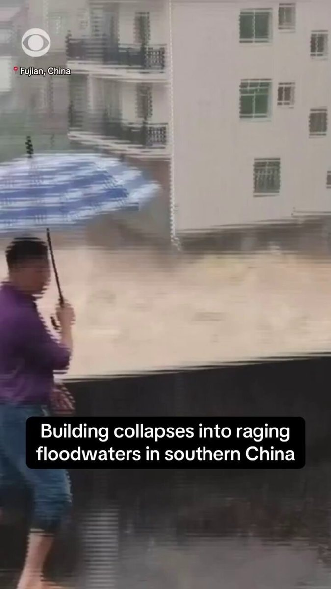 Building collapses in Fujian flood Building collapses in Fujian flood