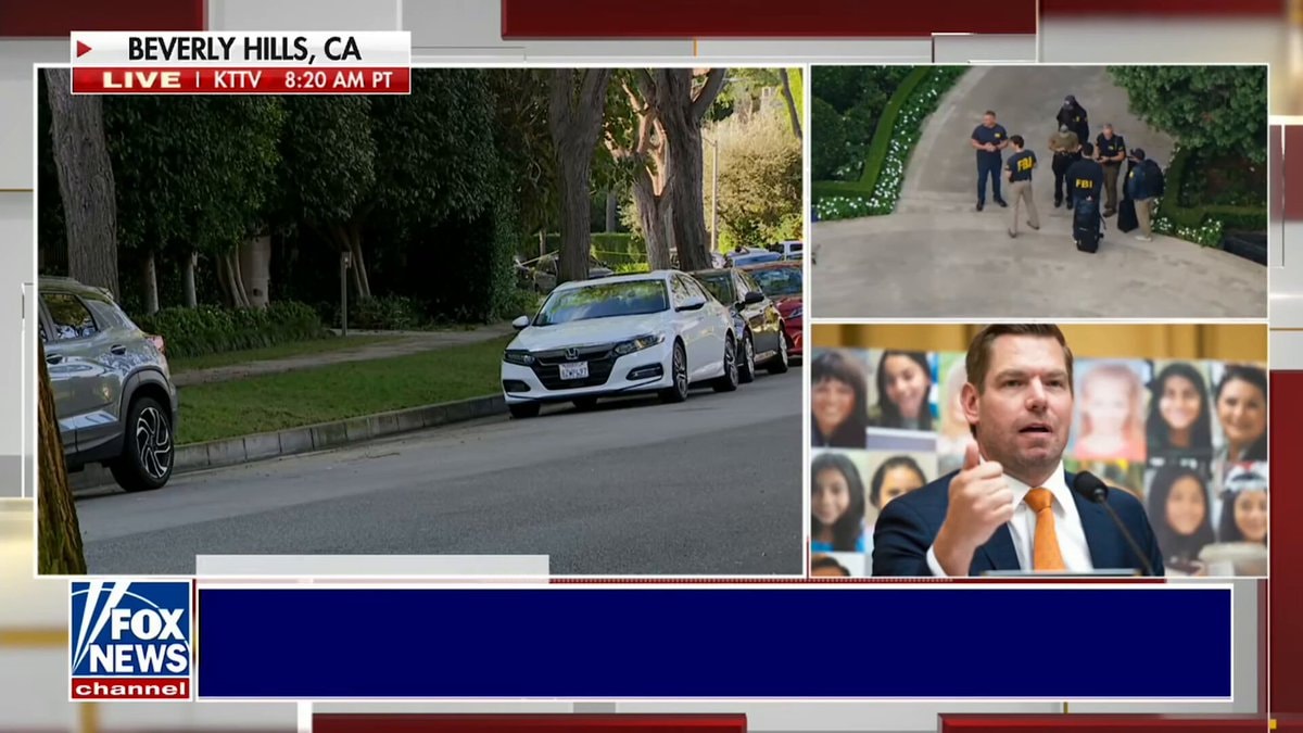 Eric Swalwell Beverly Hills raid on KTTV