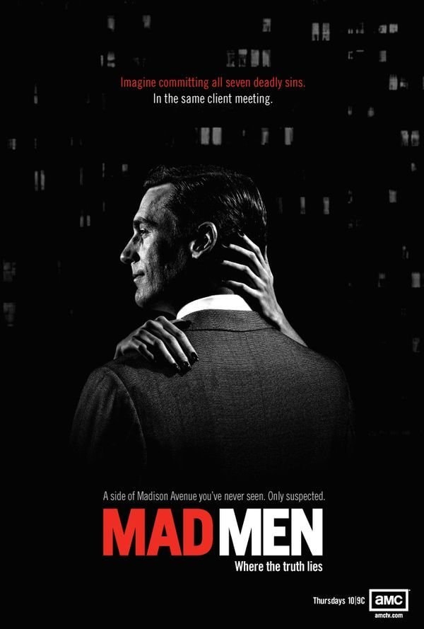 Mad Men top 20 TV series ranking