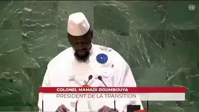 Mamadi Doumbouya UN speech 2023