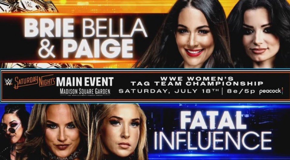 Brie Bella Paige WWE SNME Madison Square Garden