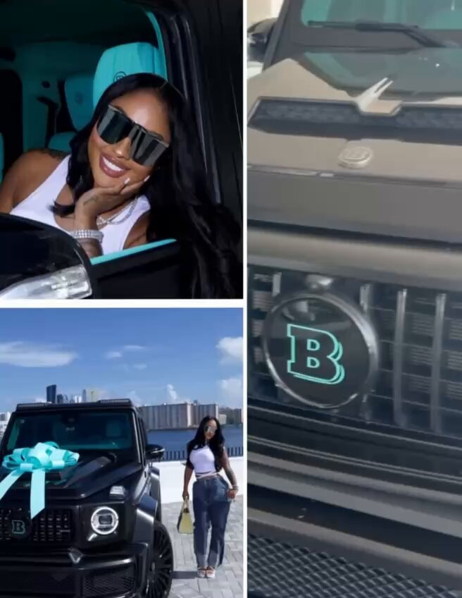 Ari Fletcher Brabus G-Wagon