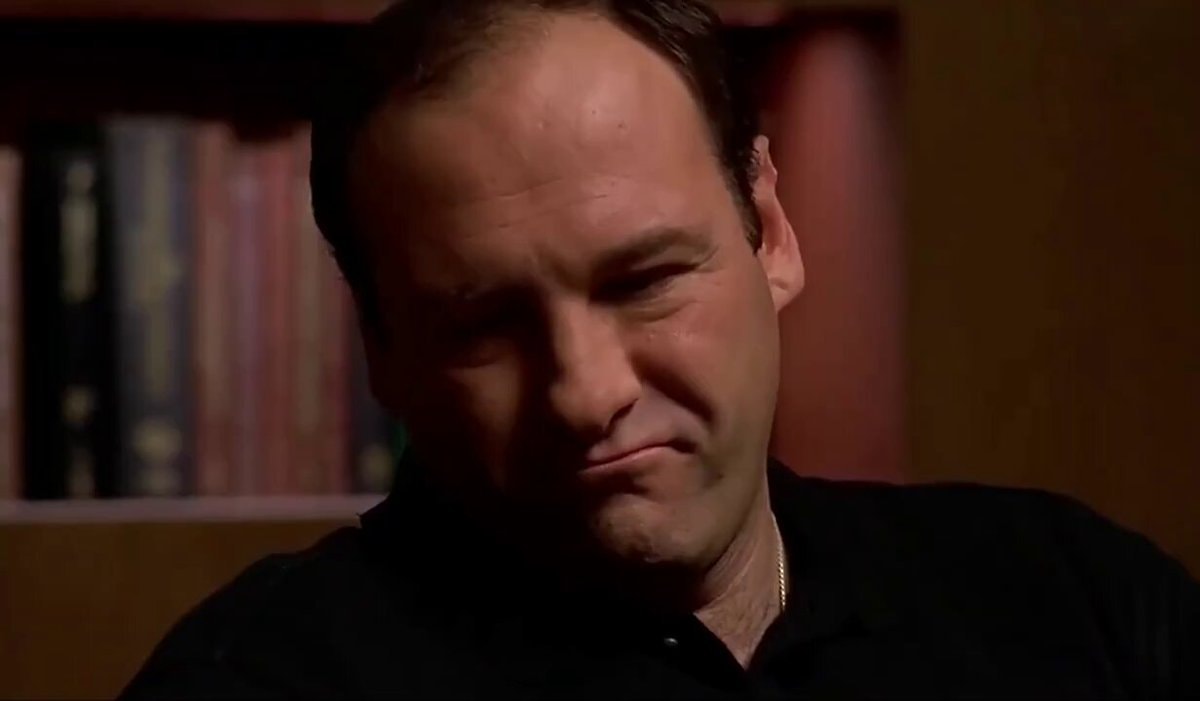 James Gandolfini as Tony Soprano