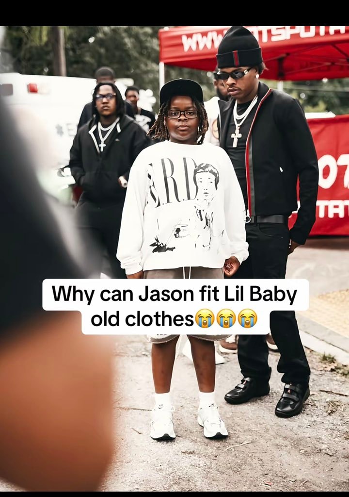 Lil Baby mad Jason wearing his old clothes