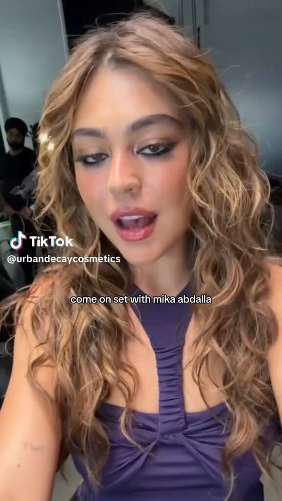 Mika Abdalla Urban Decay BTS