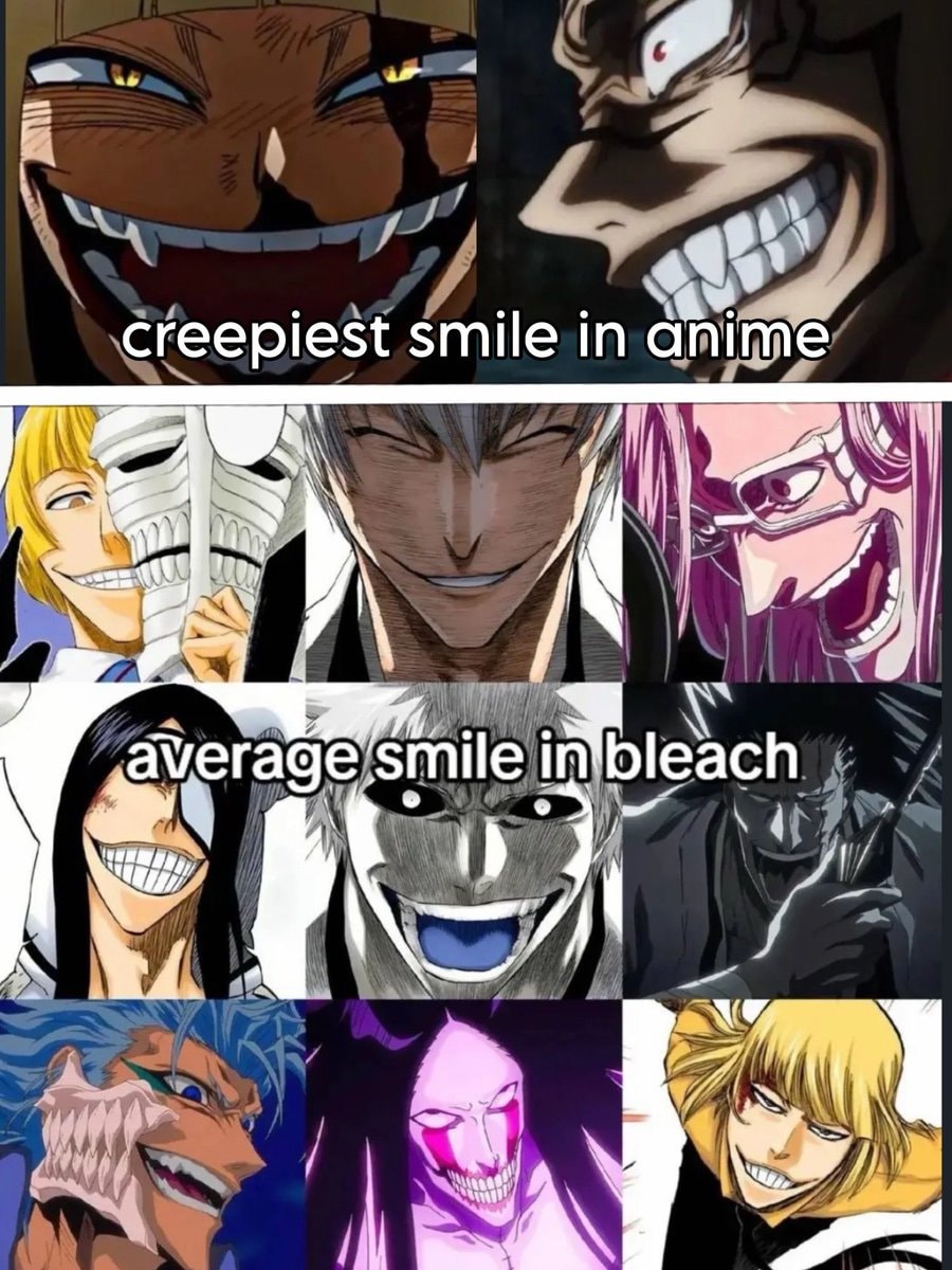 Bleach smiles