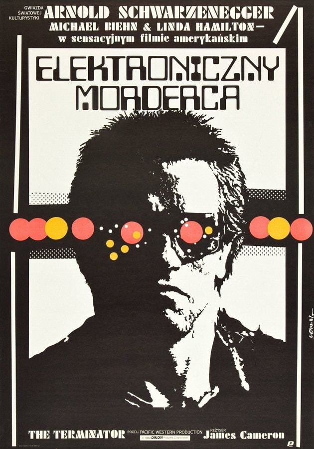 The Terminator Polish poster The Terminator Polish poster
