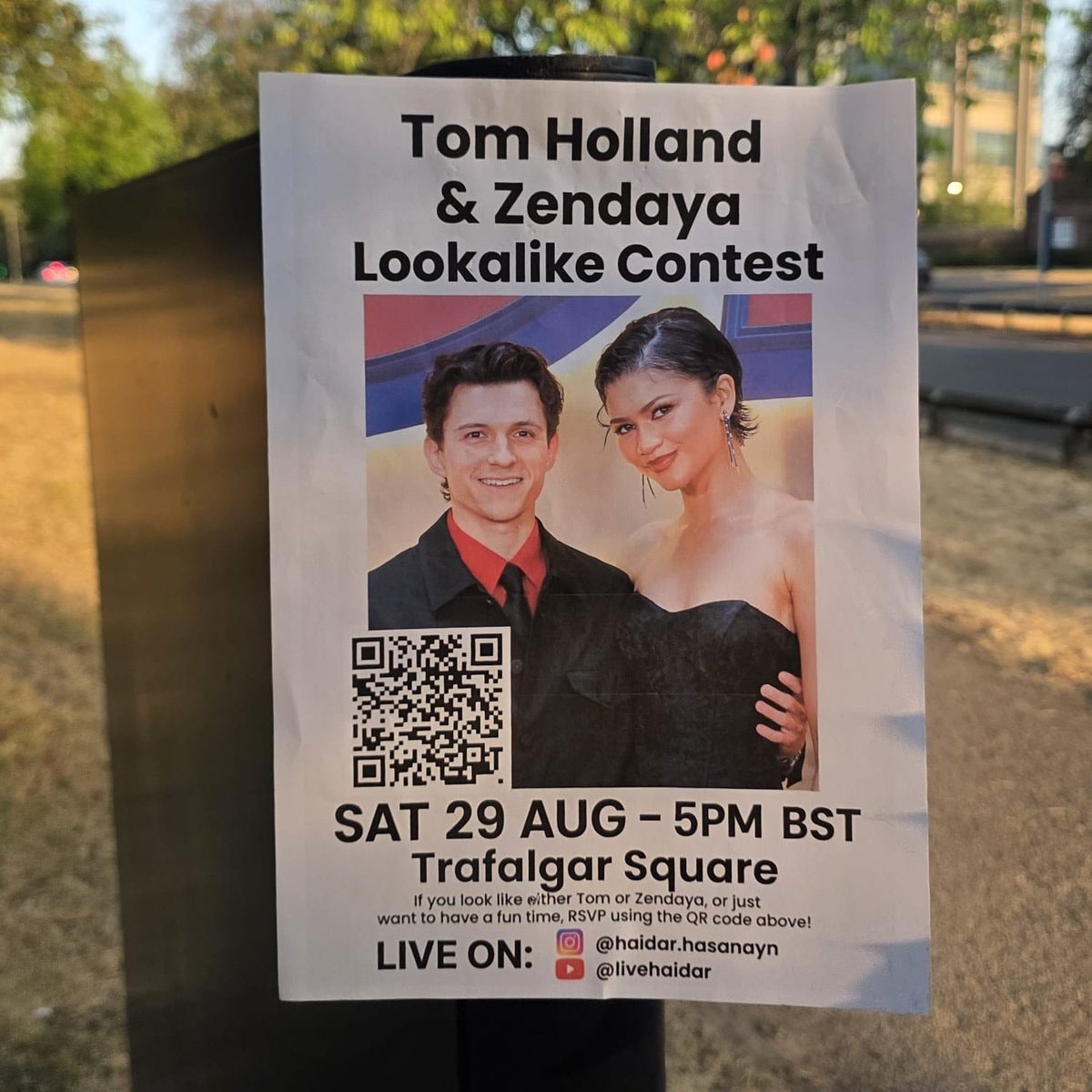 Zendaya Tom Holland lookalike contest (photo 2 of 2)