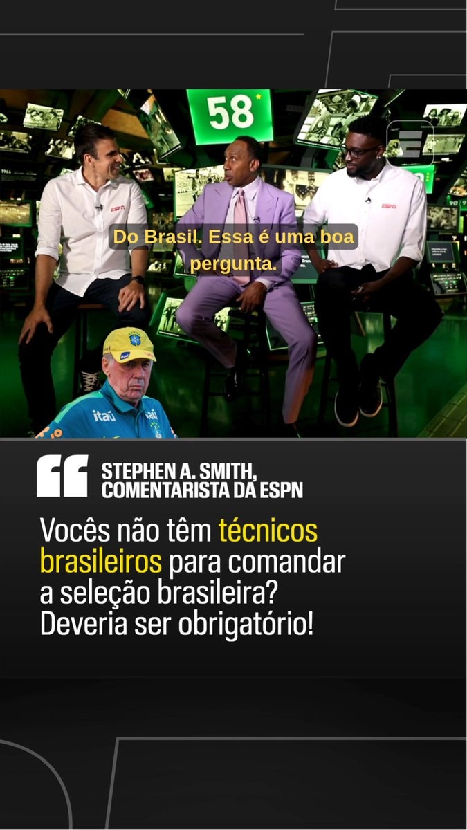 Stephen A Smith Brazil coach debate