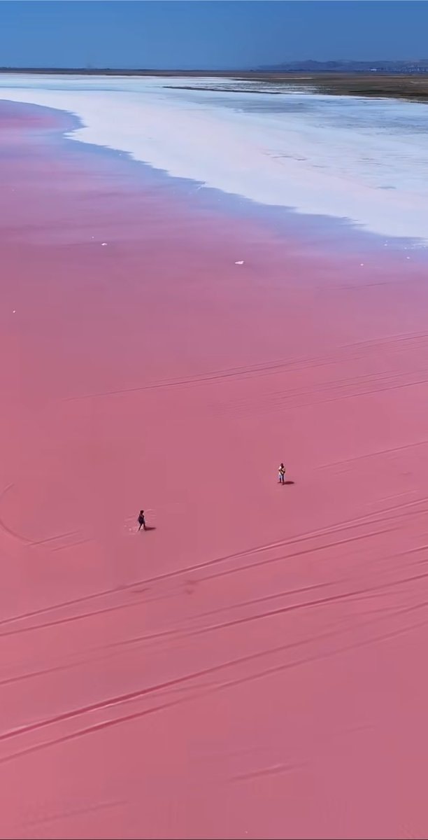 Pink salt lake in Ankara Turkey (photo 1 of 4)